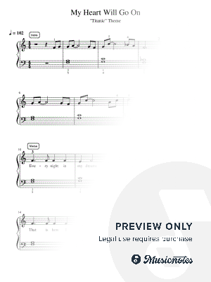 My Heart Will Go On - Intermediate