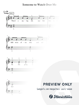 Someone to Watch Over Me - Pre-Advanced