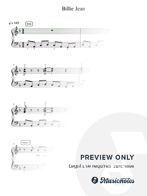 Billie Jean - Pre-Advanced