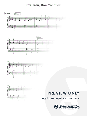 Row, Row, Row Your Boat - Intermediate