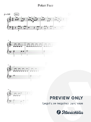 Poker Face - Intermediate