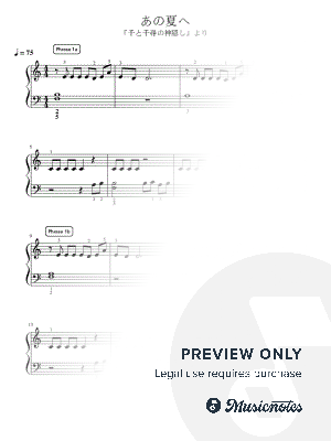 One Summer's Day - Essentials by Simply Piano - Sheet Music