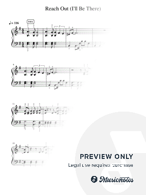 Reach Out, I'll Be There - Pre-Advanced