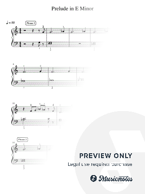 Prelude in E Minor - Essentials