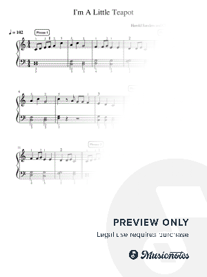 I'm a Little Teapot - Intermediate