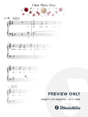 I Saw Three Ships - Intermediate