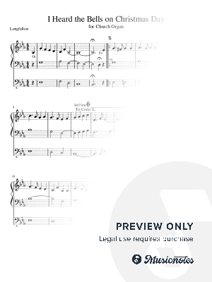 I Heard the Bells on Christmas Day Organ Prelude