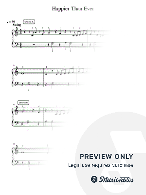 Happier Than Ever - Intermediate