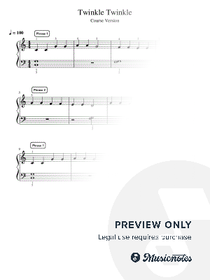 Twinkle Twinkle (Course Version) - Essentials