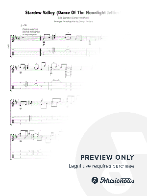 Dance of the Moonlight Jellies by Darryn Santana - Sheet Music