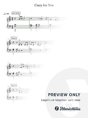 Crazy for You - Intermediate