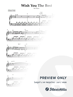 Wish You the Best (Easy Version)