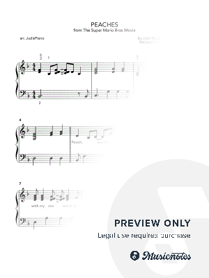 Peaches from The Super Mario Bros. Movie