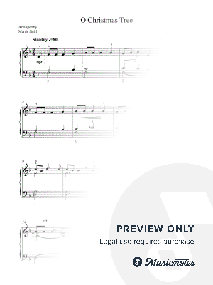 O Christmas Tree by Martin Neill - Sheet Music