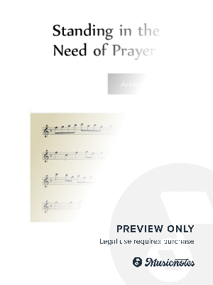 Standing in the Need of Prayer - Flute Solo