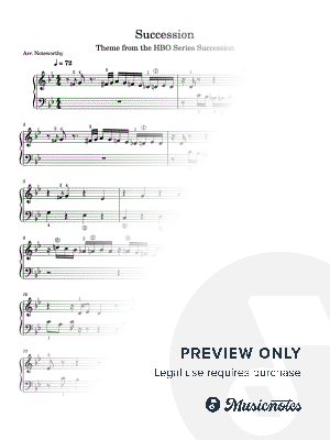 Succession [Quick Learn Solo - Very Easy Beginner] HBO Series Main Theme (Britell)