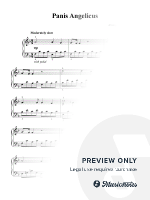 Panis Angelicus by Mark Phillips - Sheet Music