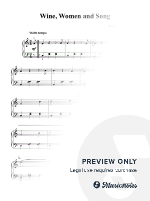 Wine, Women and Song