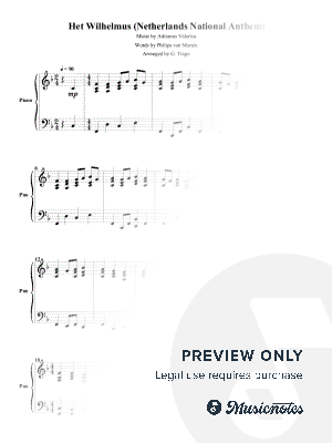 Het Wilhelmus (Netherlands National Anthem) 