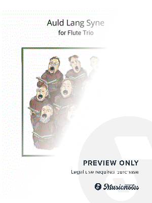 Auld Lang Syne - Flute Trio