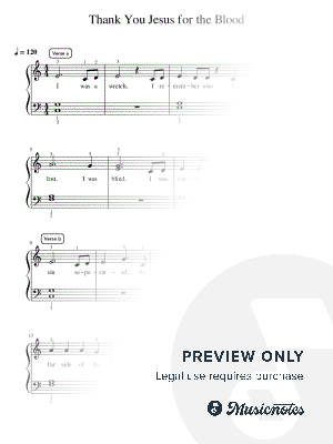 Thank You Jesus for the Blood - Essentials