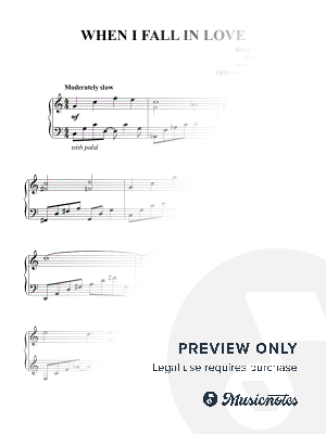 When I Fall In Love