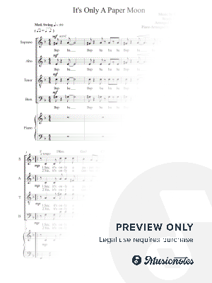 It's Only a Paper Moon