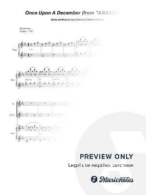 Once Upon a December (Duet for Flute and Bb-Clarinet)