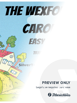 The Wexford Carol Easy Piano Standard Notation Sheet Music