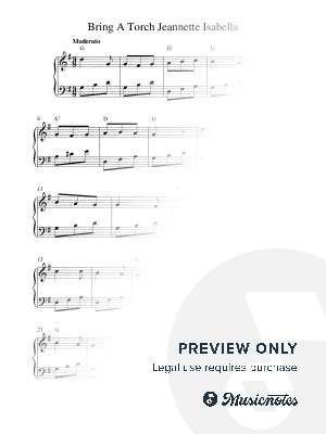 Bring A Torch Jeannette Isabella