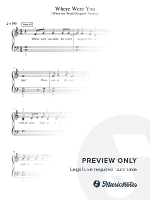 Where Were You - Intermediate