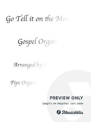 Go Tell it on the Mountain  Organ Prelude