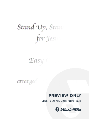 Stand Up For Jesus Easy Organ Solo