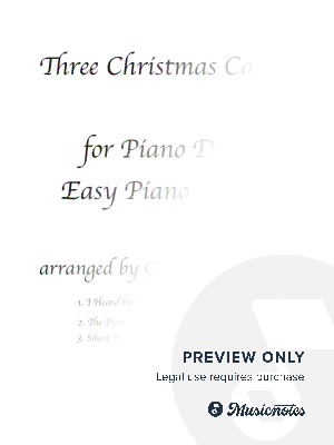 Christmas Carol Duet medley for All ages