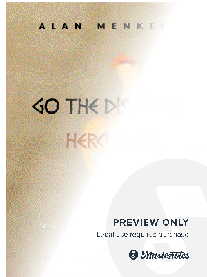 Go the Distance (Hercules) - Voice and Piano (Full Score and Parts) by Sheet Music To Play Editions - Sheet Music