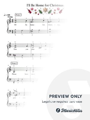 I'll Be Home for Christmas - Pre-Advanced