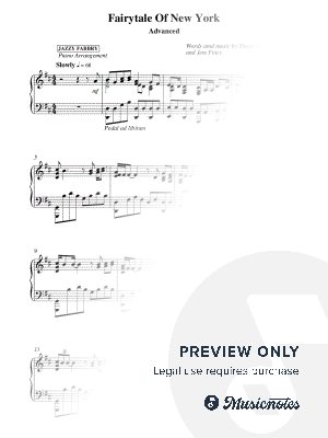 Fairytale of New York (Advanced)