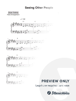 Seeing Other People by Dylan Ondine - Sheet Music