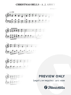 CHRISTMAS BELLS - A. J. ABBEY (HYMN - EASY ORGAN)