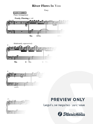 River Flows in You (Easy)