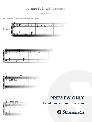 A Hatful of Dreams [easy, 2 pages]