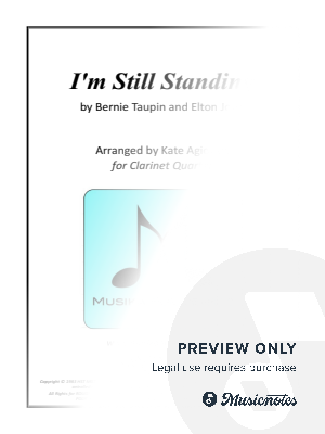 I'm Still Standing - Clarinet Quartet