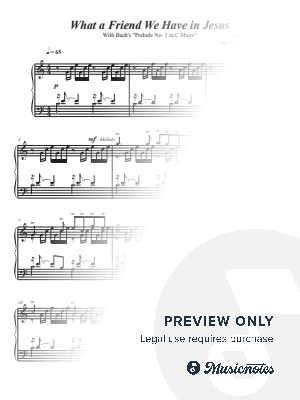 What a Friend We Have in Jesus (With Prelude No. 1 in C Major)