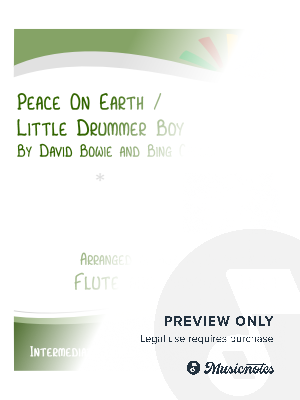The Little Drummer Boy / Peace on Earth - flute and bassoon duet