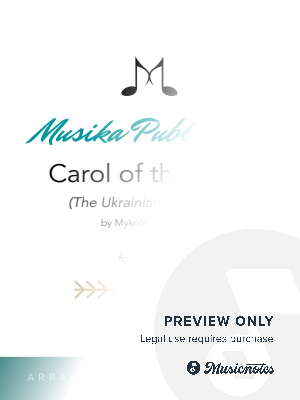 Carol of the Bells (Ukrainian Bell Carol) - Flute Trio