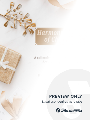 Harmonious Gifts of Christmas: a book collection of 5 carols for piano solo