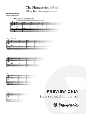 The Manuscript x Red (Eras Tour Version) [accompaniment]