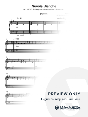 Nuvole Bianche (ALL LEVELS)