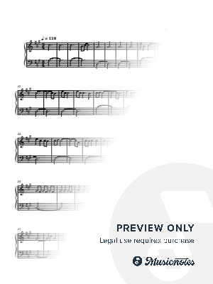 Die with a Smile by MUSICHELPDUDE - Sheet Music