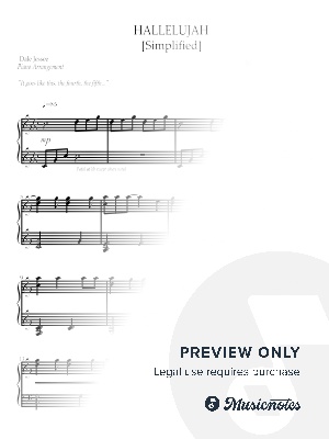 Hallelujah [Simplified]